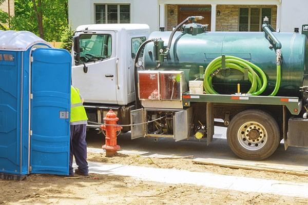 employees at Richmond Porta Potty Rental